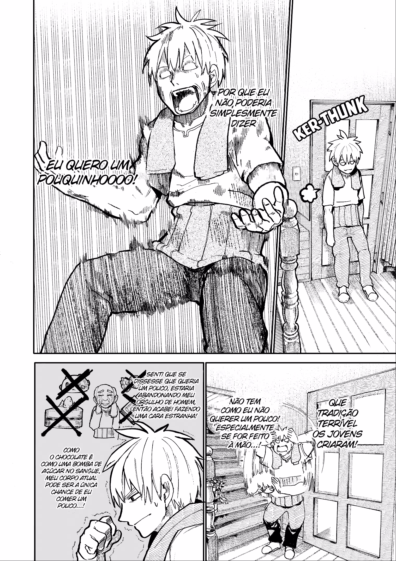 Jii-san Baa-san Wakagaeru, capítulo 70, página 2