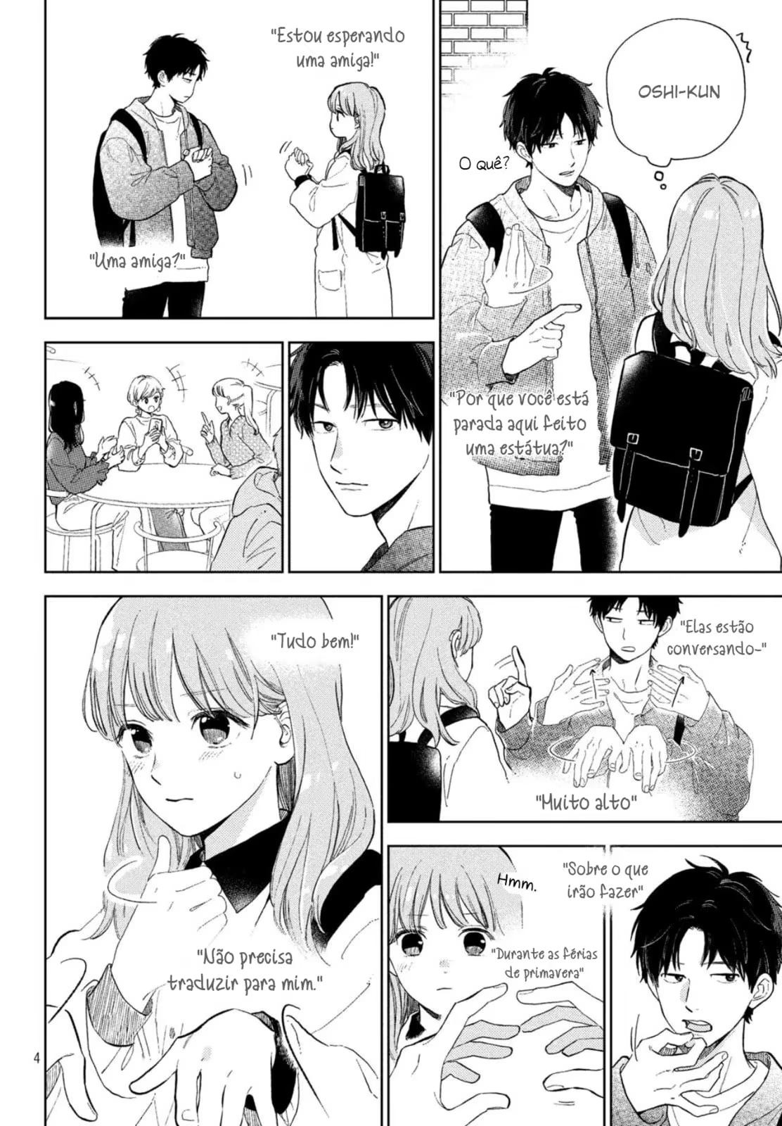 Yubisaki to Renren, capítulo 3, página 4