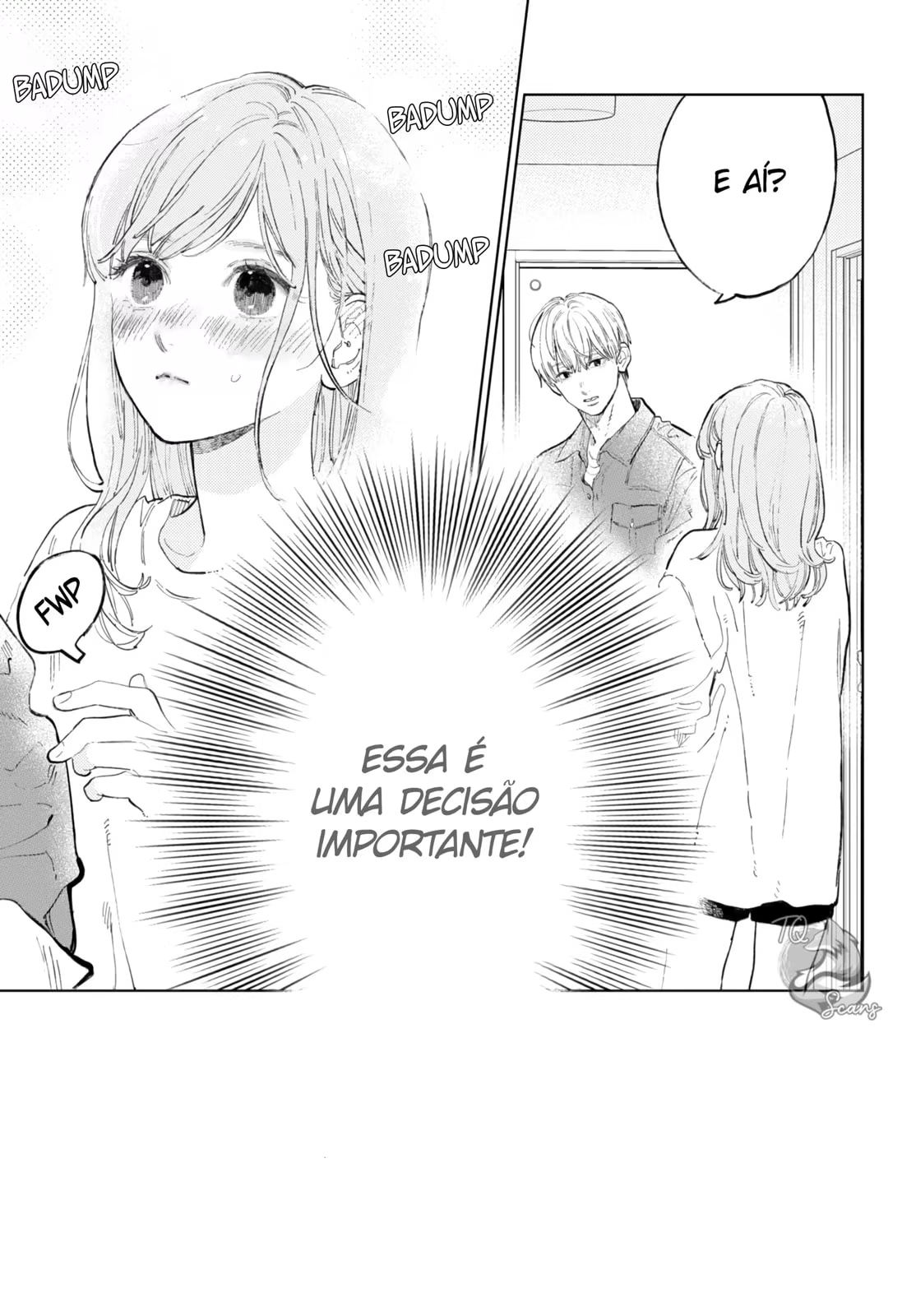 Yubisaki to Renren, capítulo 49, página 4