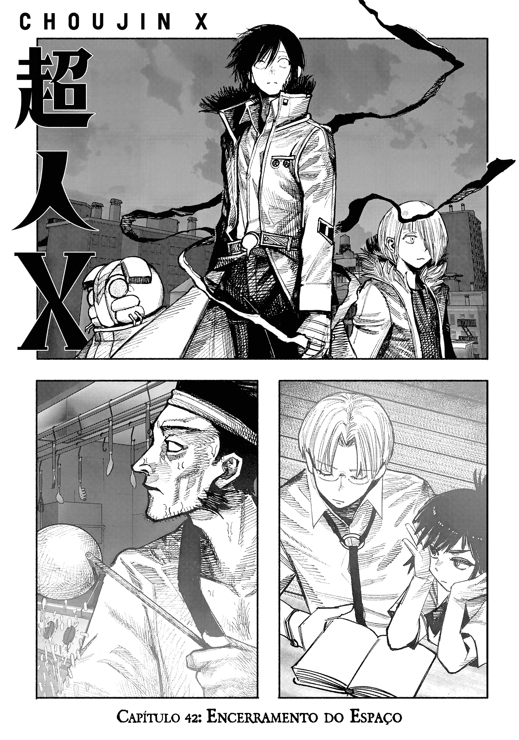 Choujin X, capítulo 42, página 2