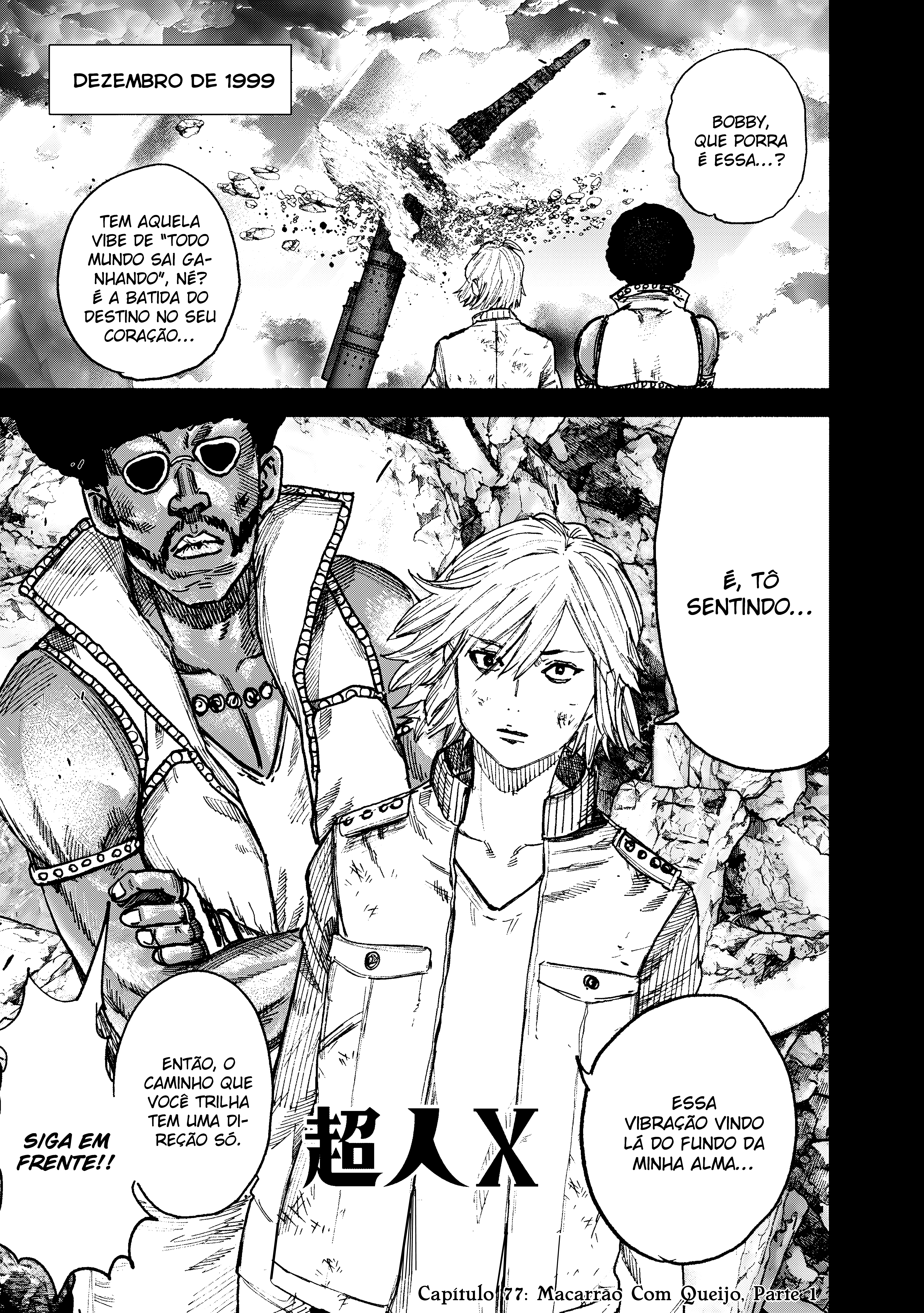 Choujin X, capítulo 77.1, página 2