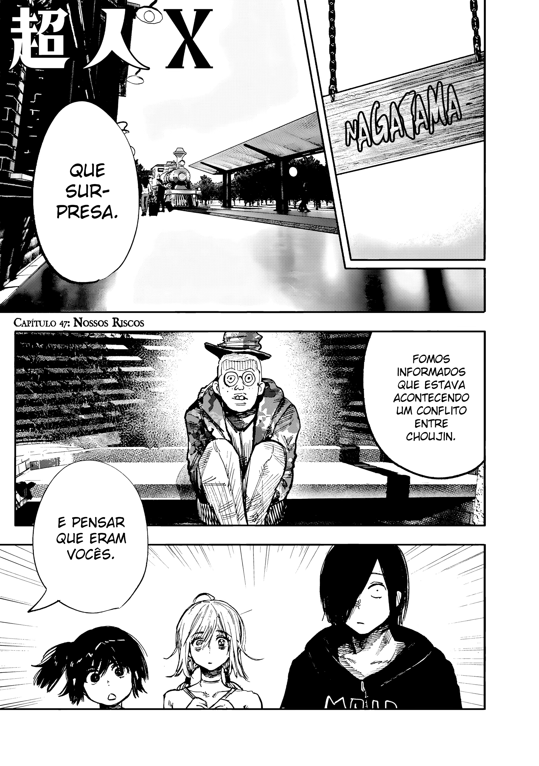Choujin X, capítulo 47, página 3