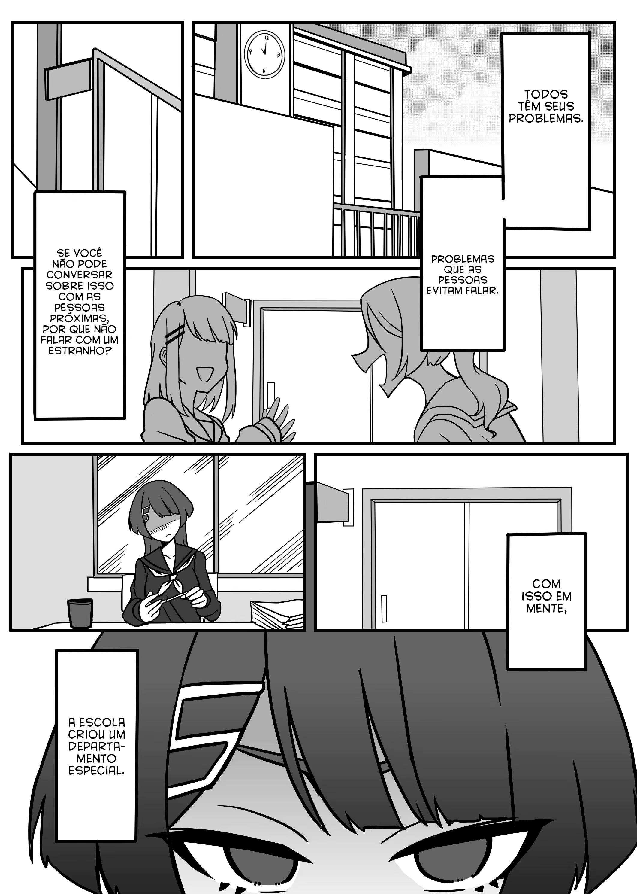 Go-senpai's Counselling Session, capítulo 1, página 2