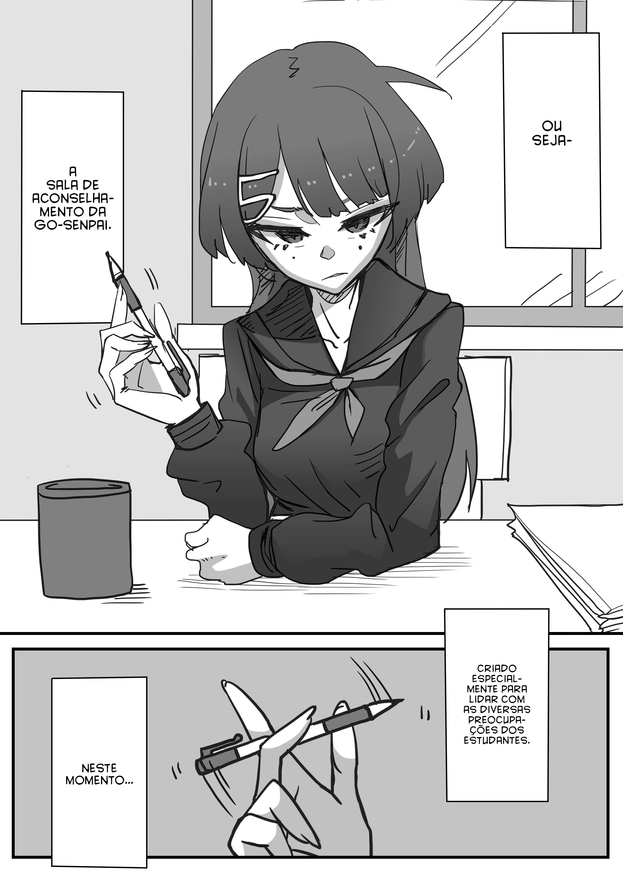 Go-senpai's Counselling Session, capítulo 1, página 3