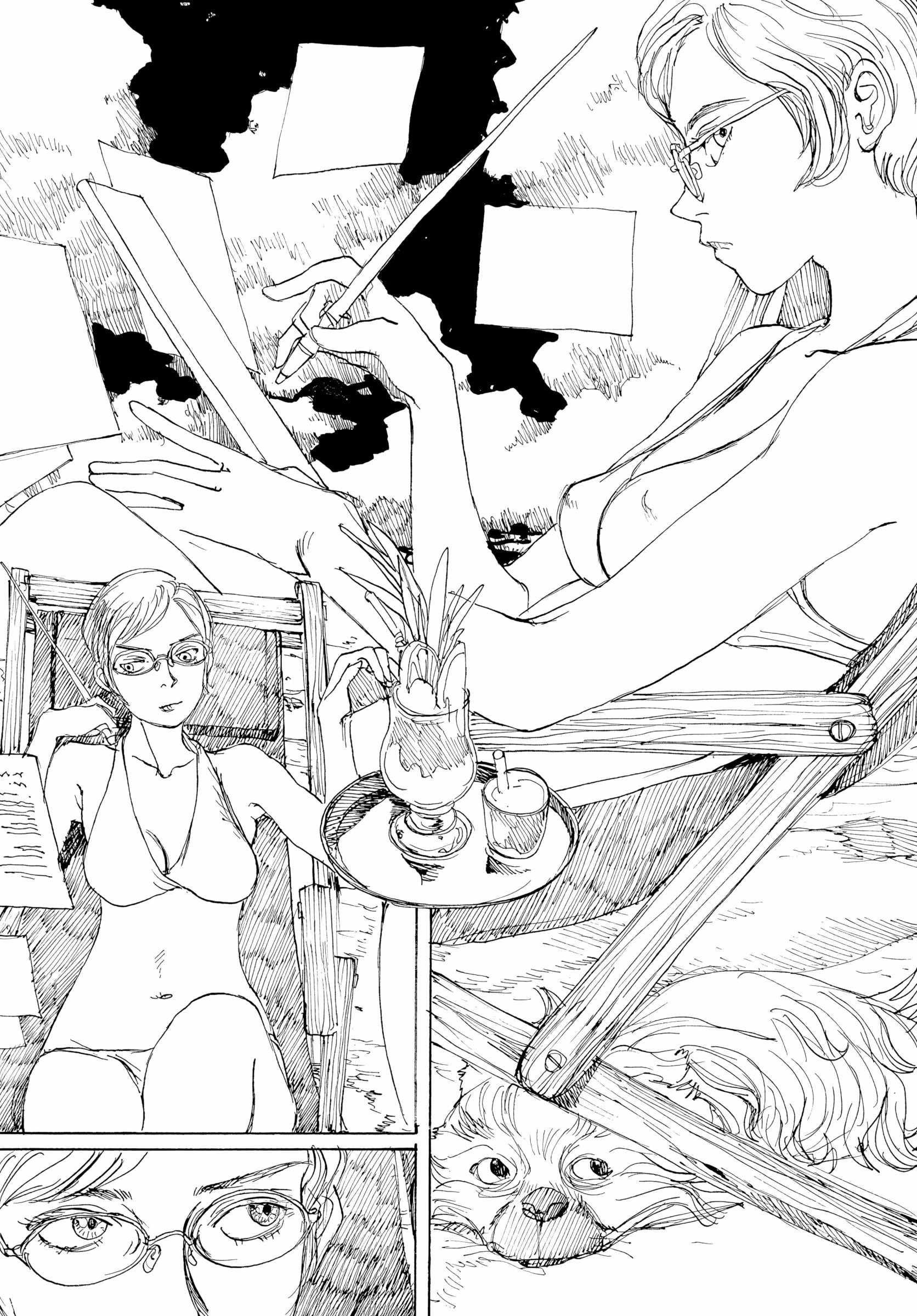 Momo Kanchou no Himitsu Kichi, capítulo 16, página 3