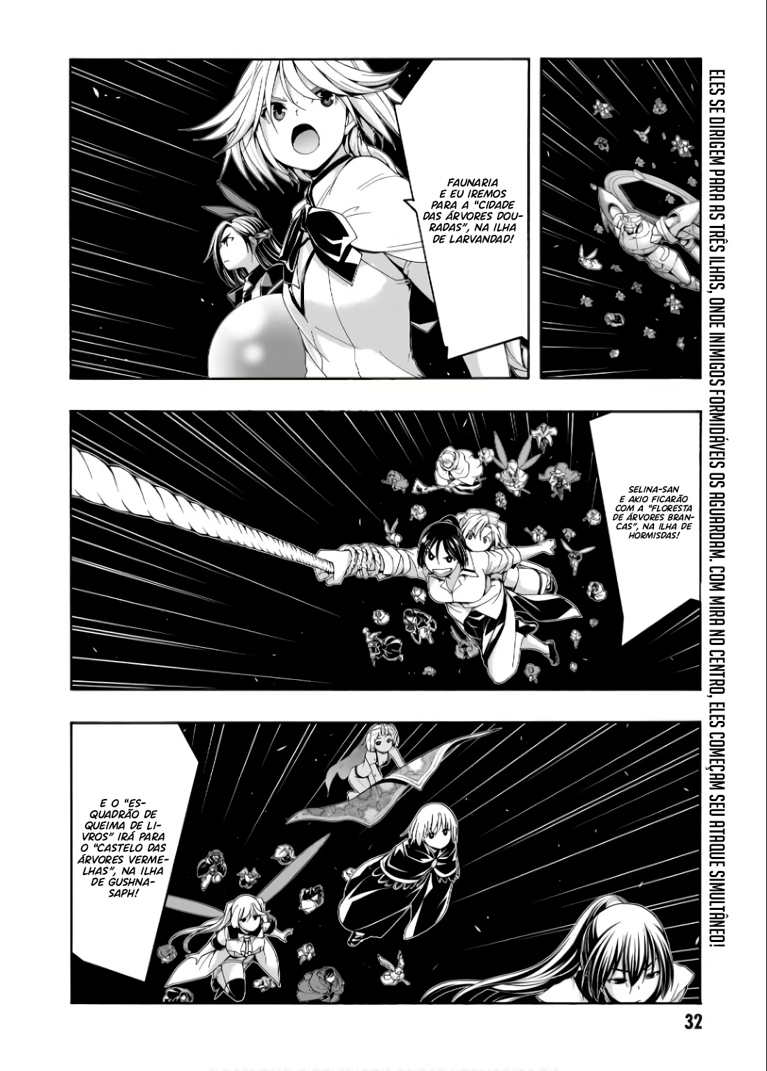 Trinity Seven - 7-Nin no Masho Tsukai, capítulo 150, página 3