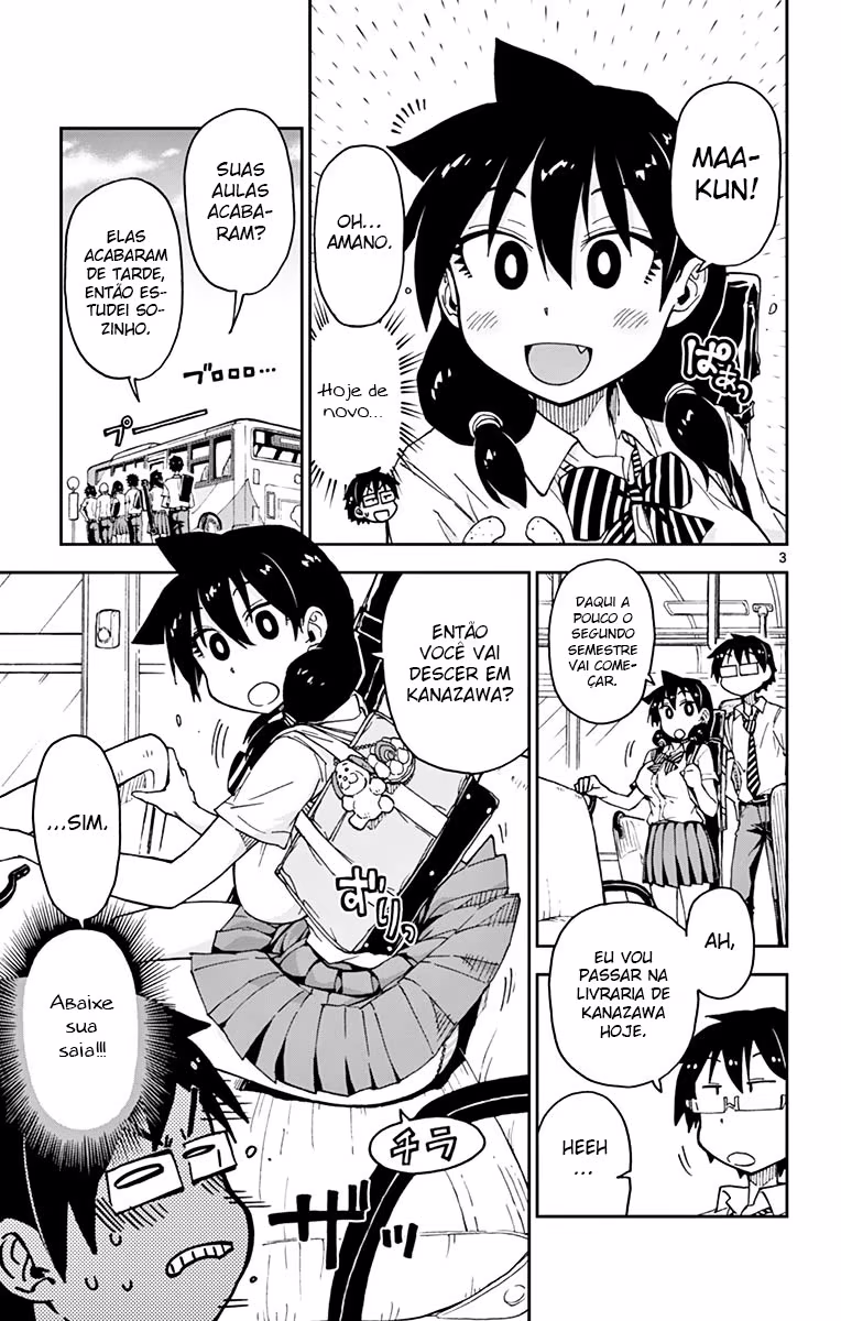 Amano Megumi wa Sukidarake!, capítulo 28, página 4