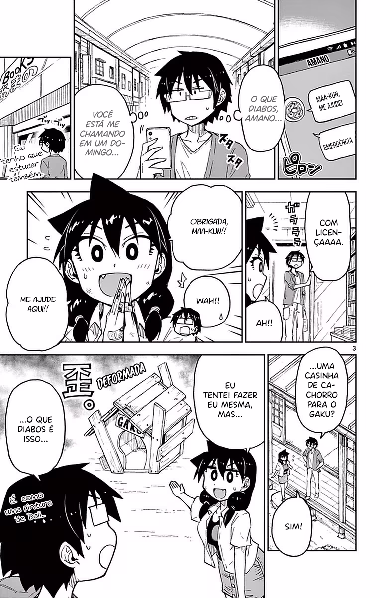Amano Megumi wa Sukidarake!, capítulo 41, página 4