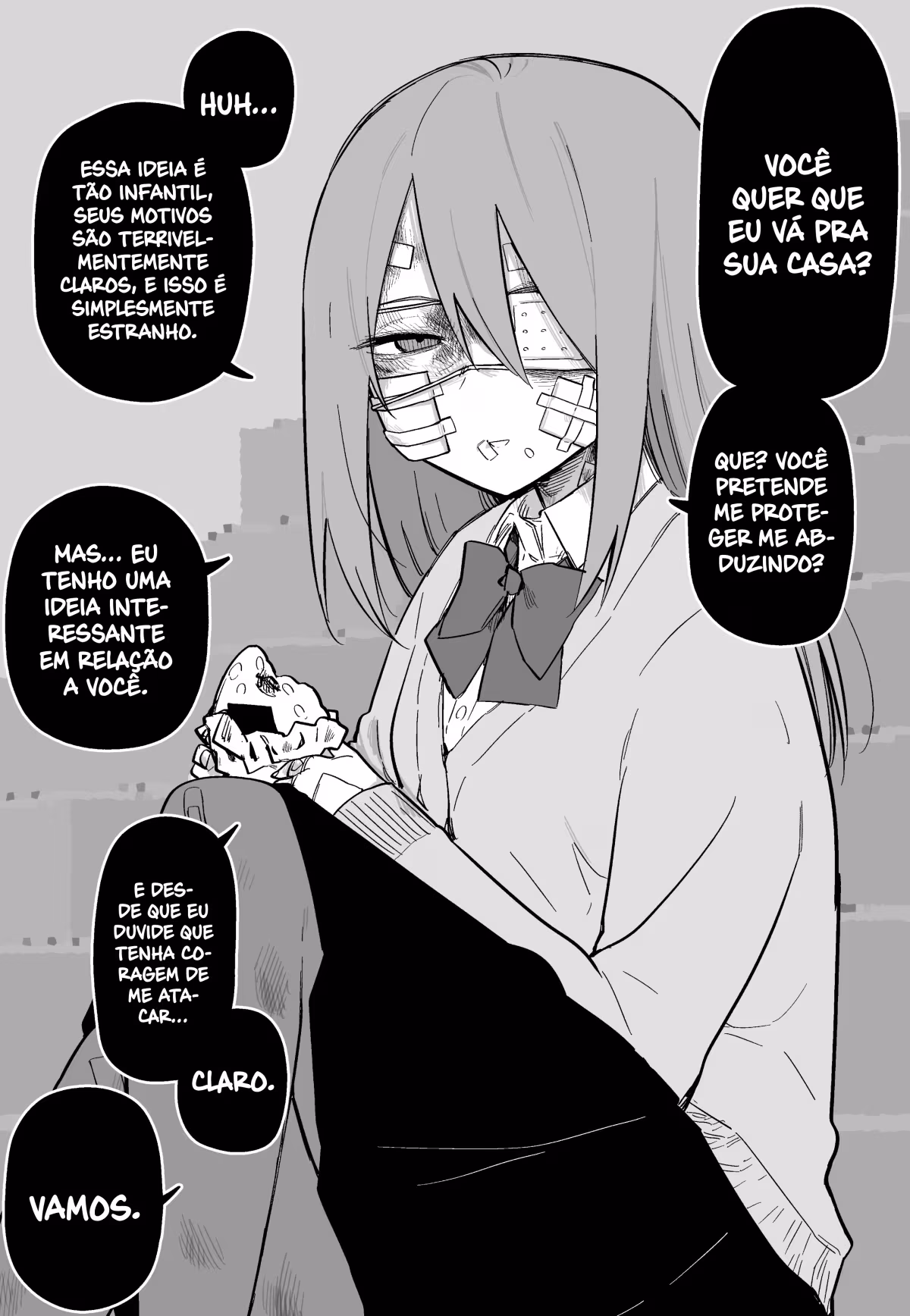 Azadarake no Classmate ga Shinpai de, capítulo 11, página 2