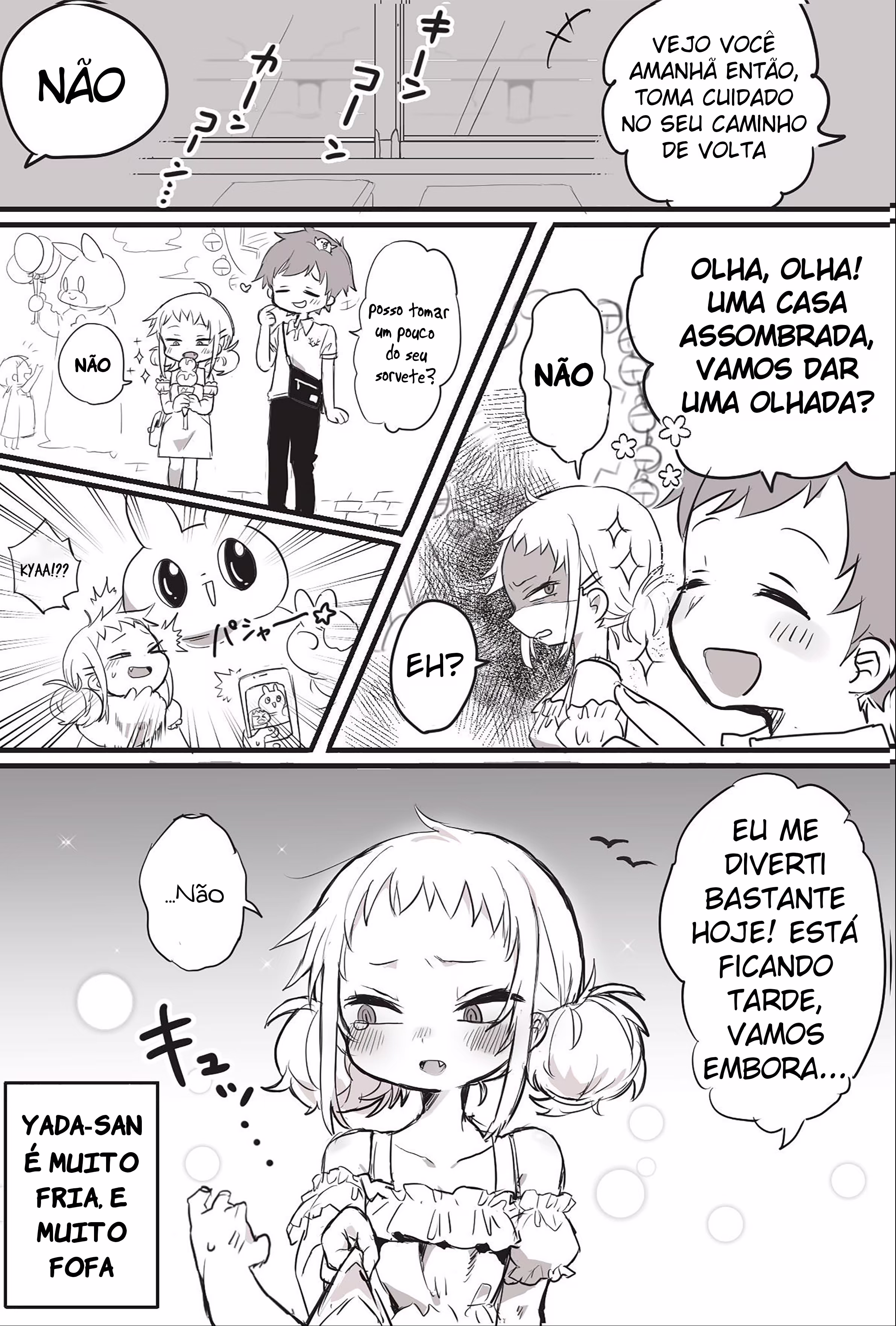Yada-san Is Cold, capítulo 1, página 3
