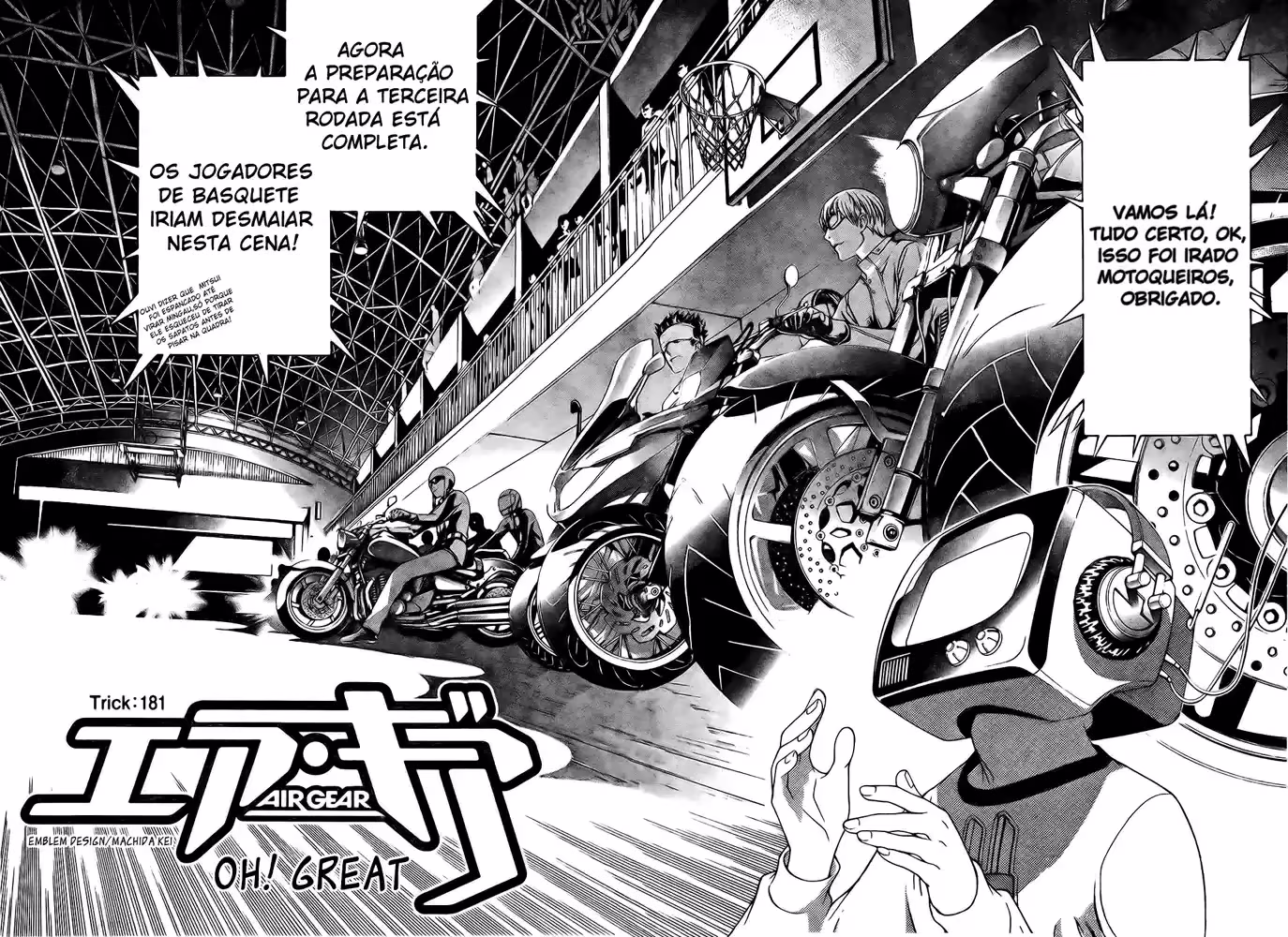 Air Gear, capítulo 181, página 2