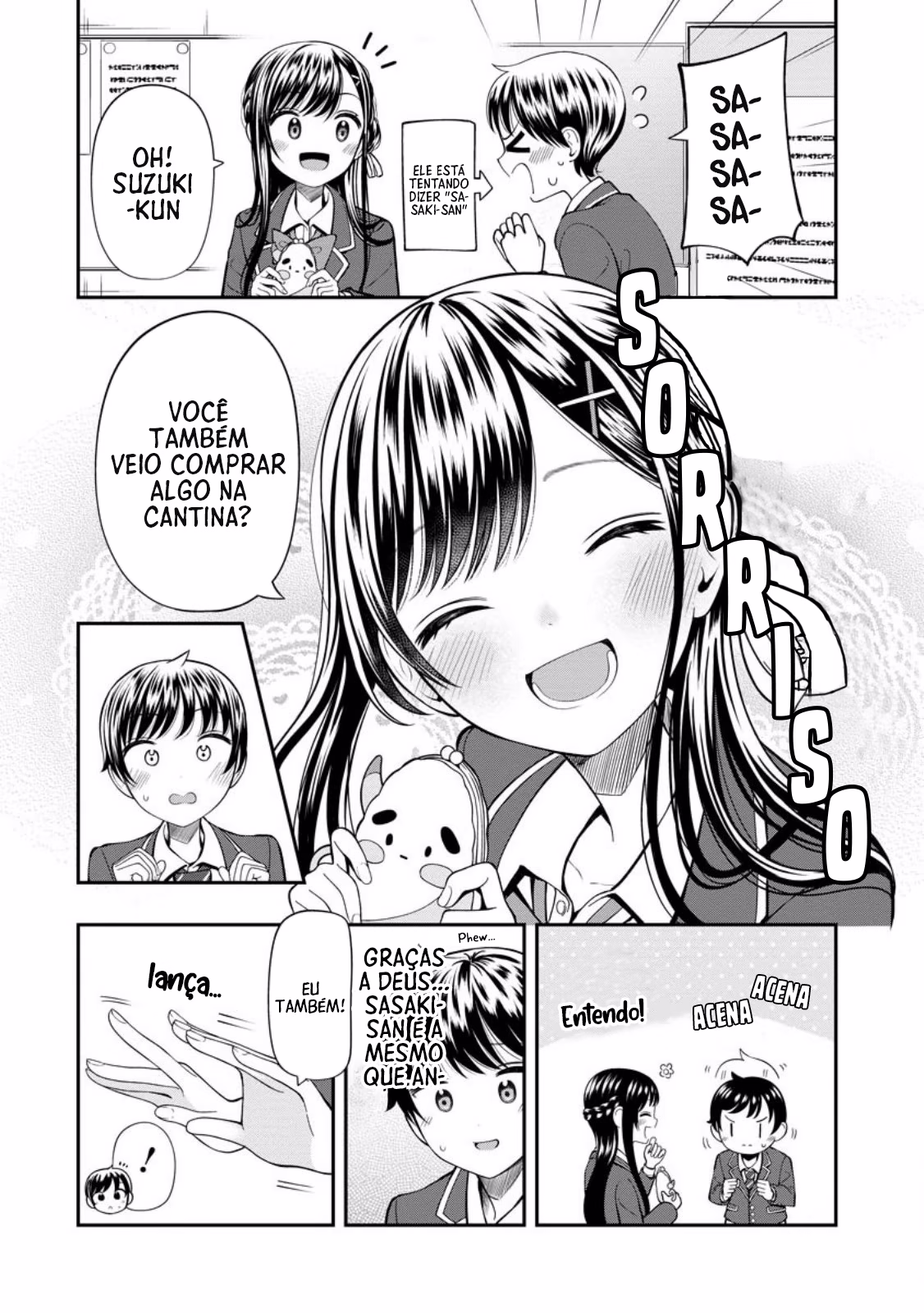 Sasaki-san wa Chotto dake Sugoi., capítulo 2, página 4
