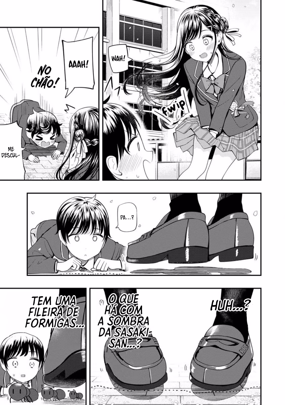 Sasaki-san wa Chotto dake Sugoi., capítulo 1, página 4