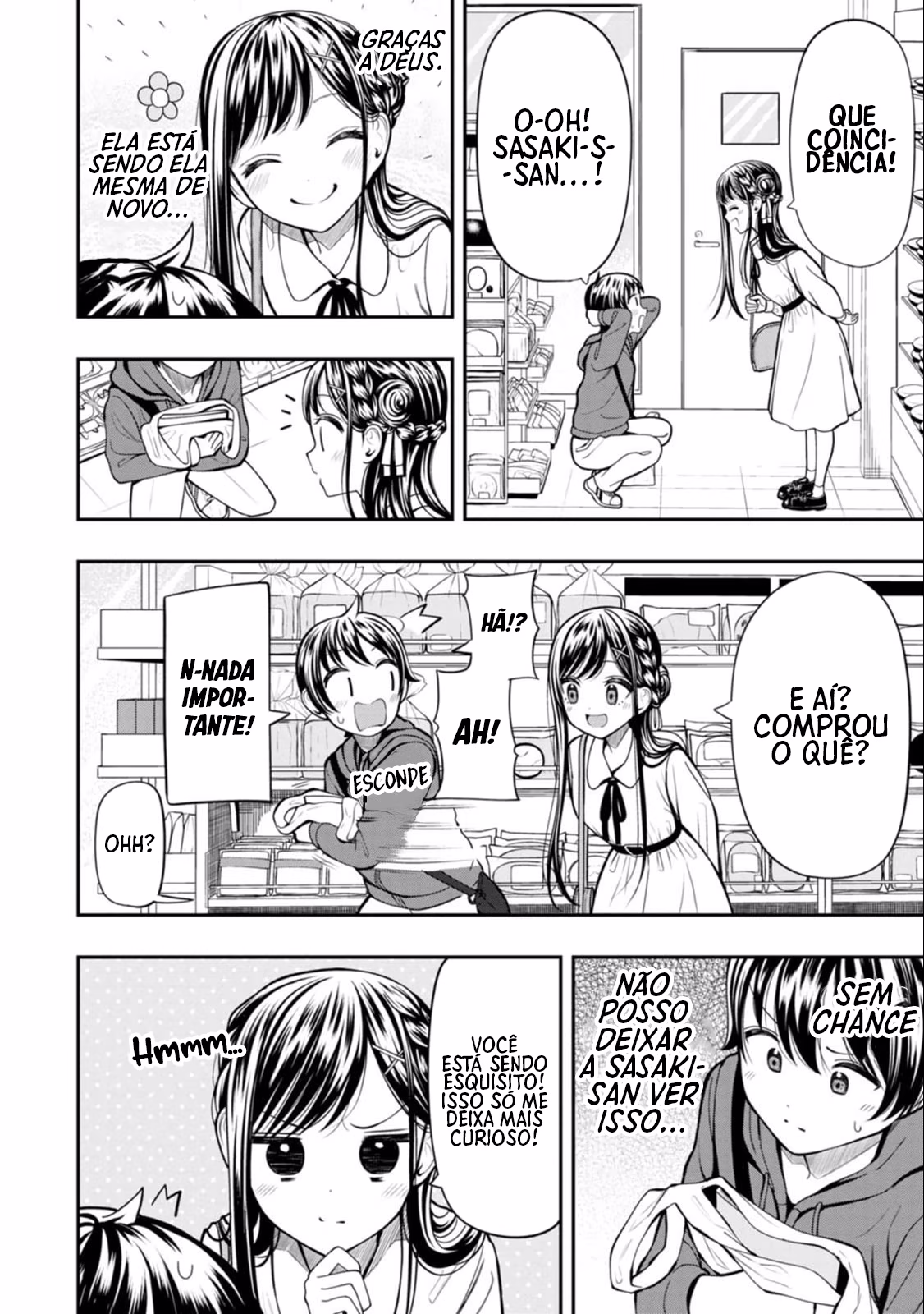 Sasaki-san wa Chotto dake Sugoi., capítulo 5, página 4