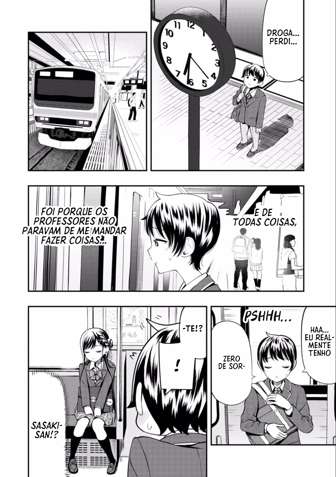 Sasaki-san wa Chotto dake Sugoi., capítulo 3, página 2