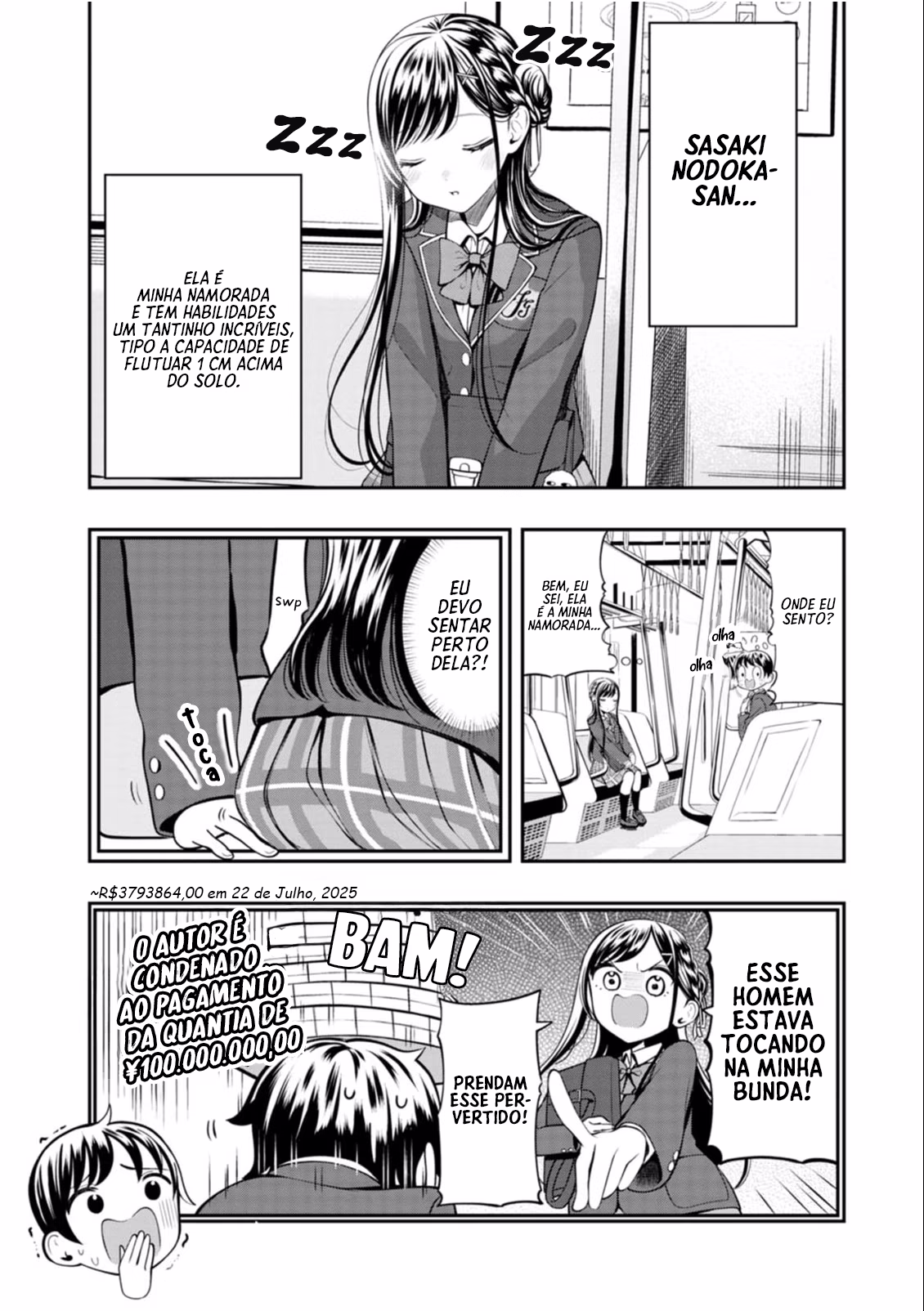 Sasaki-san wa Chotto dake Sugoi., capítulo 3, página 3