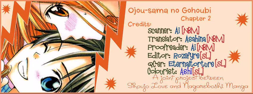 Ojou-sama no Gohoubi, capítulo 3, página 3