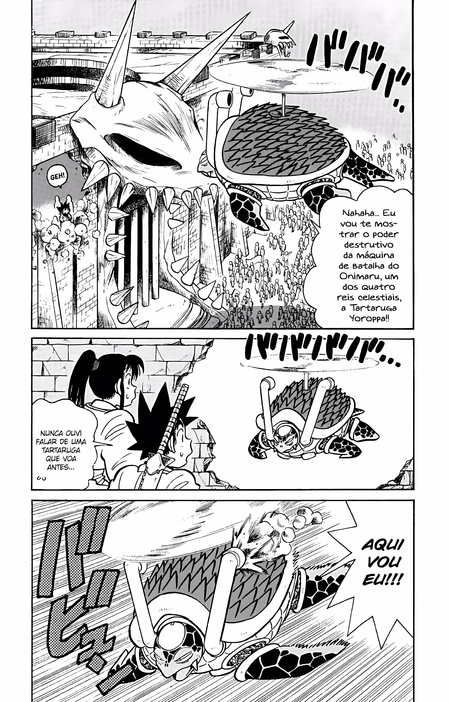 Yaiba!, capítulo 58, página 3