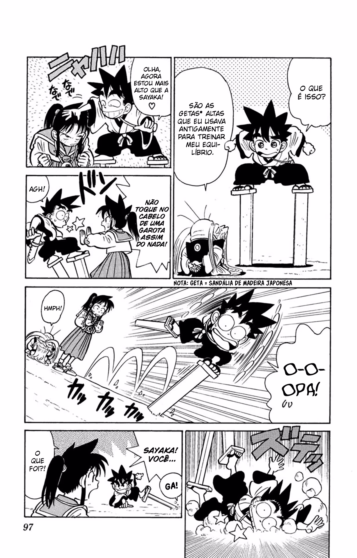 Yaiba!, capítulo 25, página 4