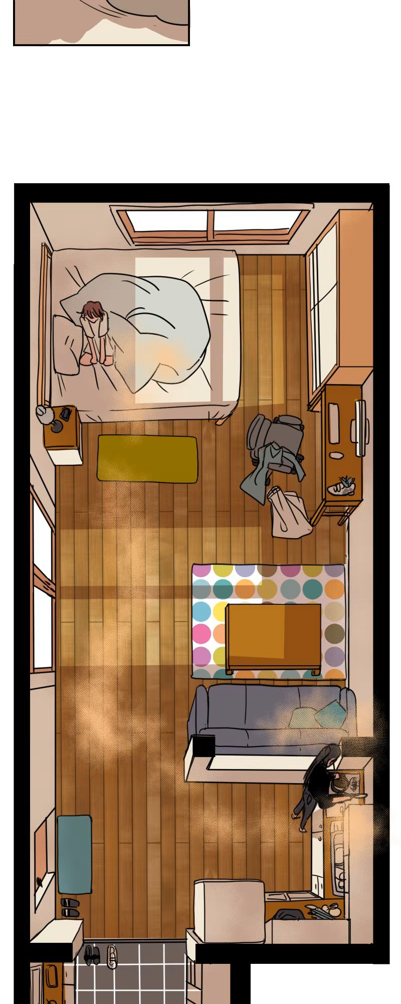Unnie, I like you!, capítulo 3.4, página 4