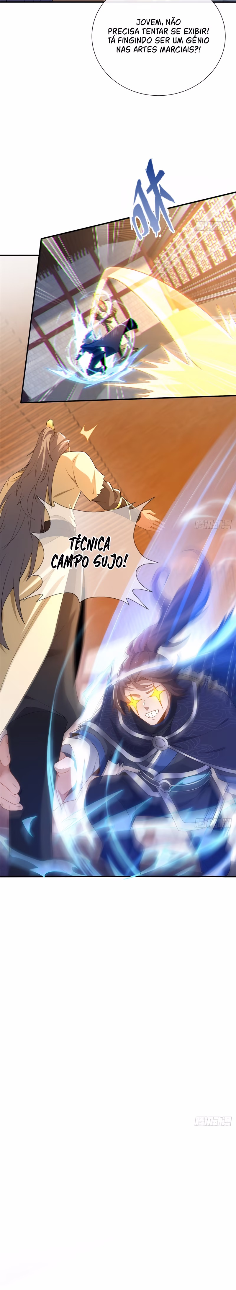 This Martial Saint Is Way Too Generous, capítulo 6, página 3