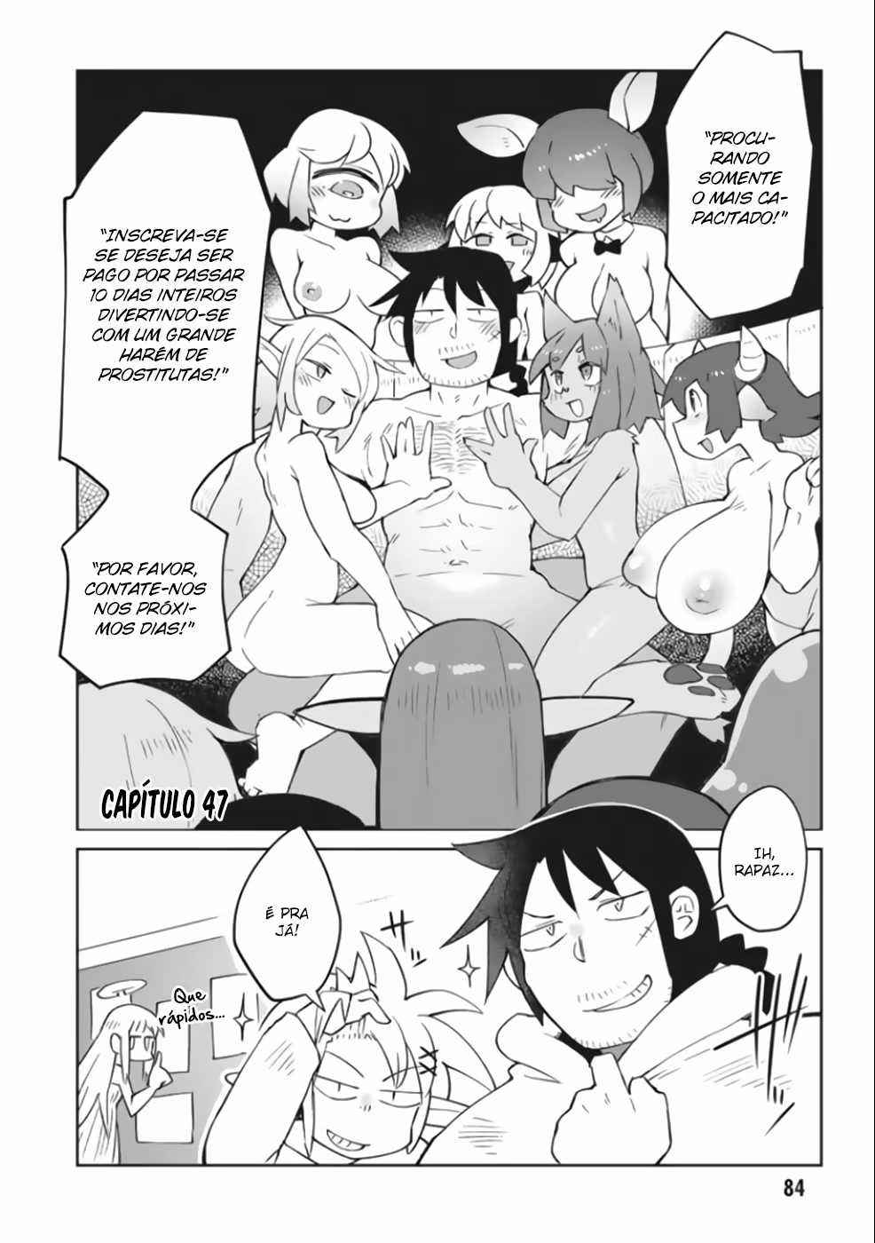 Ishuzoku Reviewers, capítulo 47, página 3