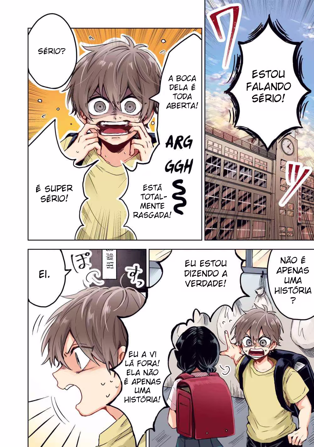 Kuchi ga Saketemo Kimi ni wa (Webcomic), capítulo 3, página 3