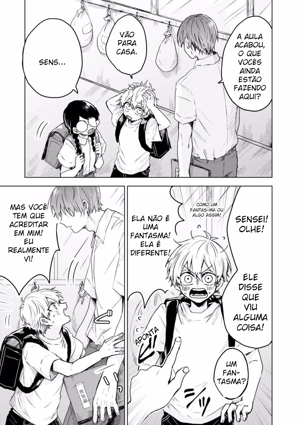 Kuchi ga Saketemo Kimi ni wa (Webcomic), capítulo 3, página 4