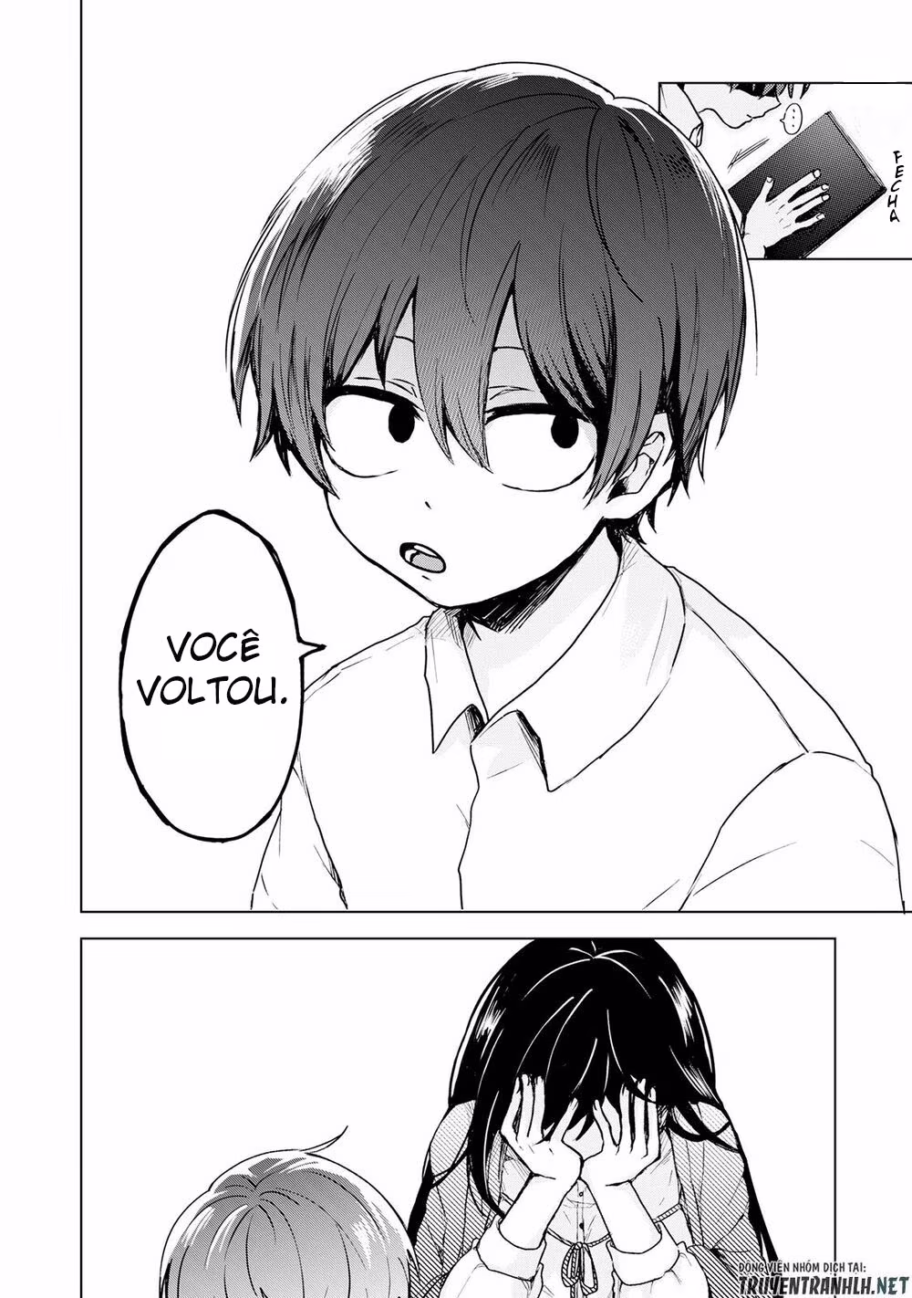 Kuchi ga Saketemo Kimi ni wa (Webcomic), capítulo 1, página 4