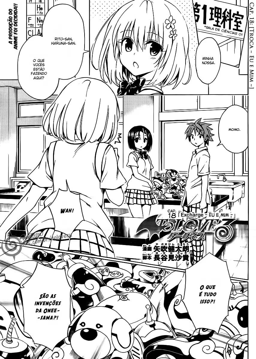 To Love Ru Darkness (Official Colored), capítulo 18, página 3