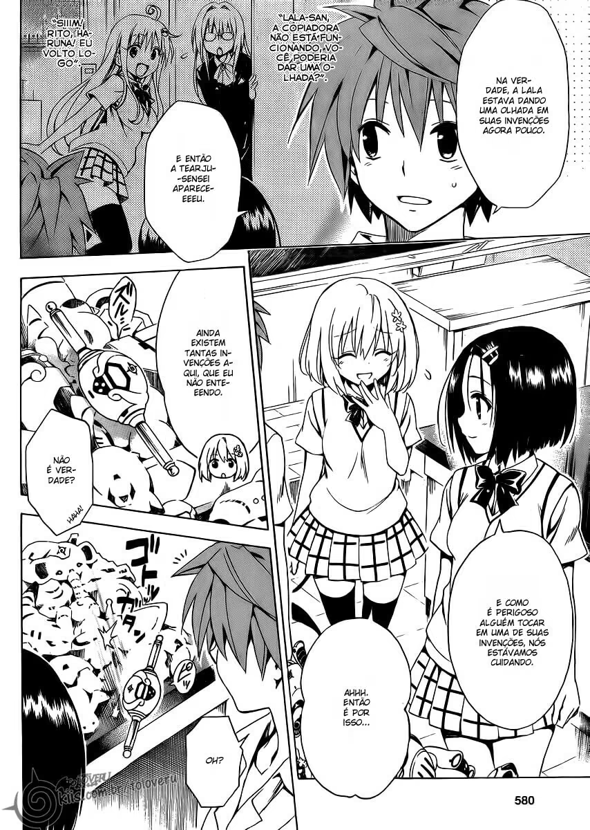 To Love Ru Darkness (Official Colored), capítulo 18, página 4