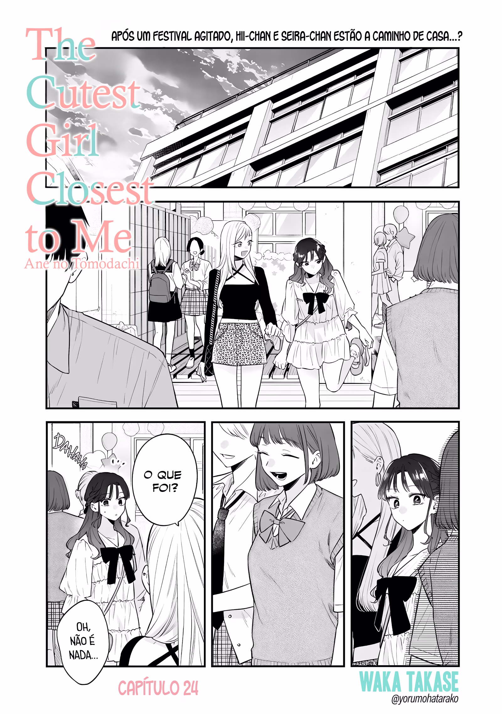 Ane no Tomodachi, capítulo 24, página 3