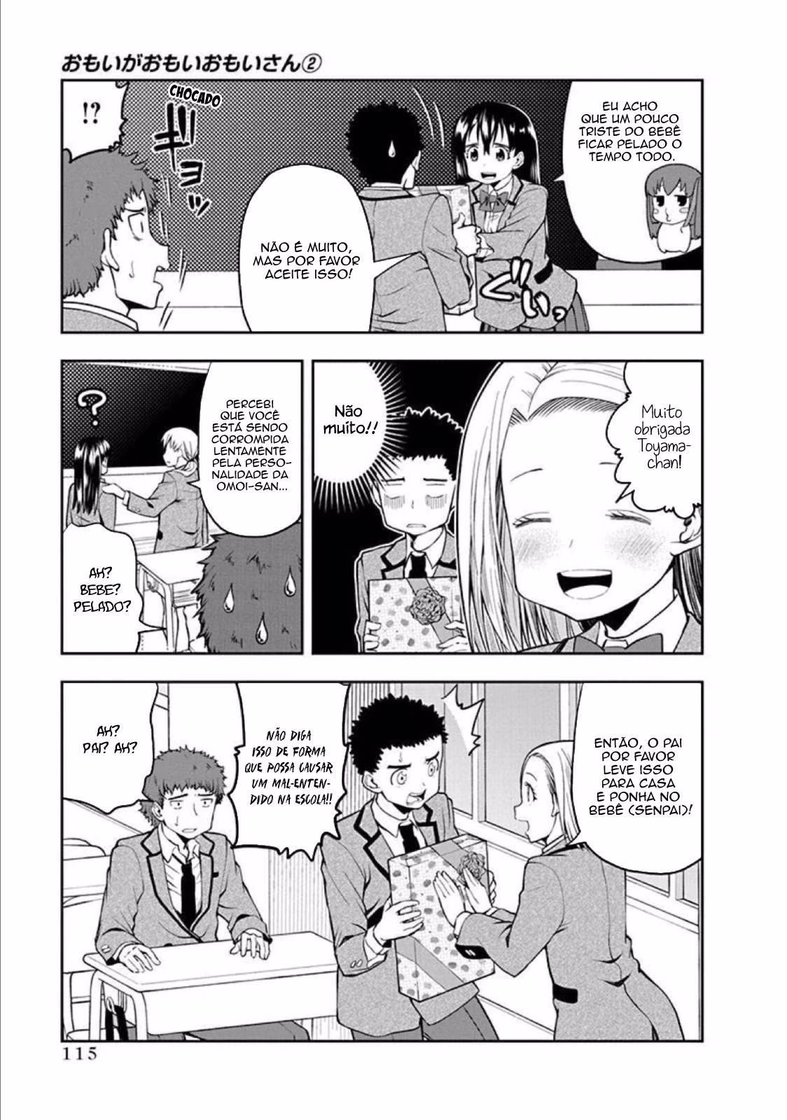 Omoi ga Omoi Omoi-san, capítulo 37, página 4