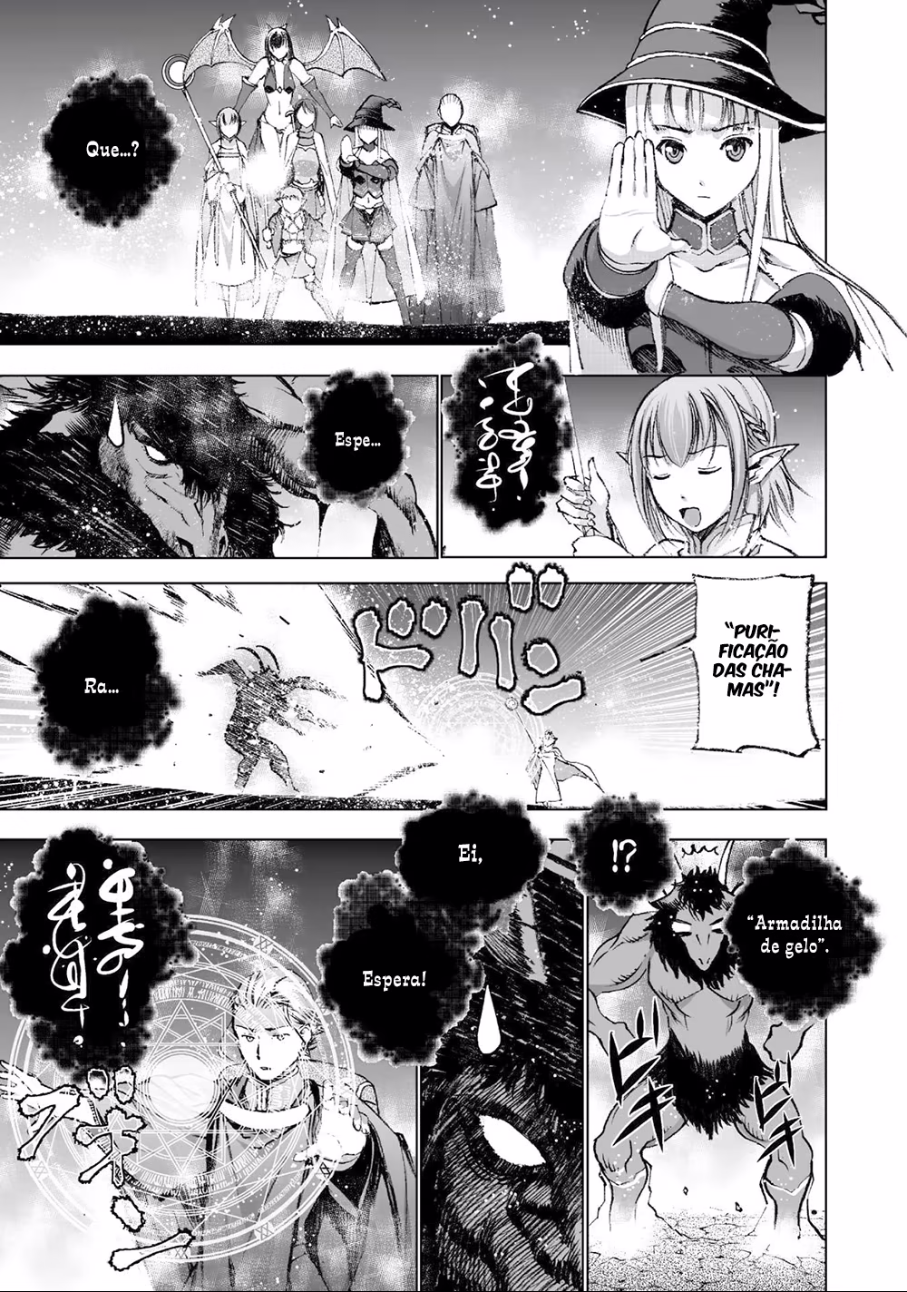 Maou no Hajimekata THE COMIC, capítulo 20, página 4