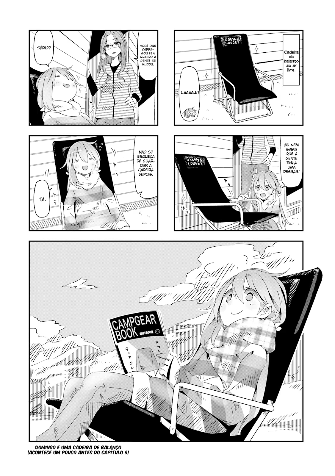 Yuru Camp△, capítulo 6.5, página 4