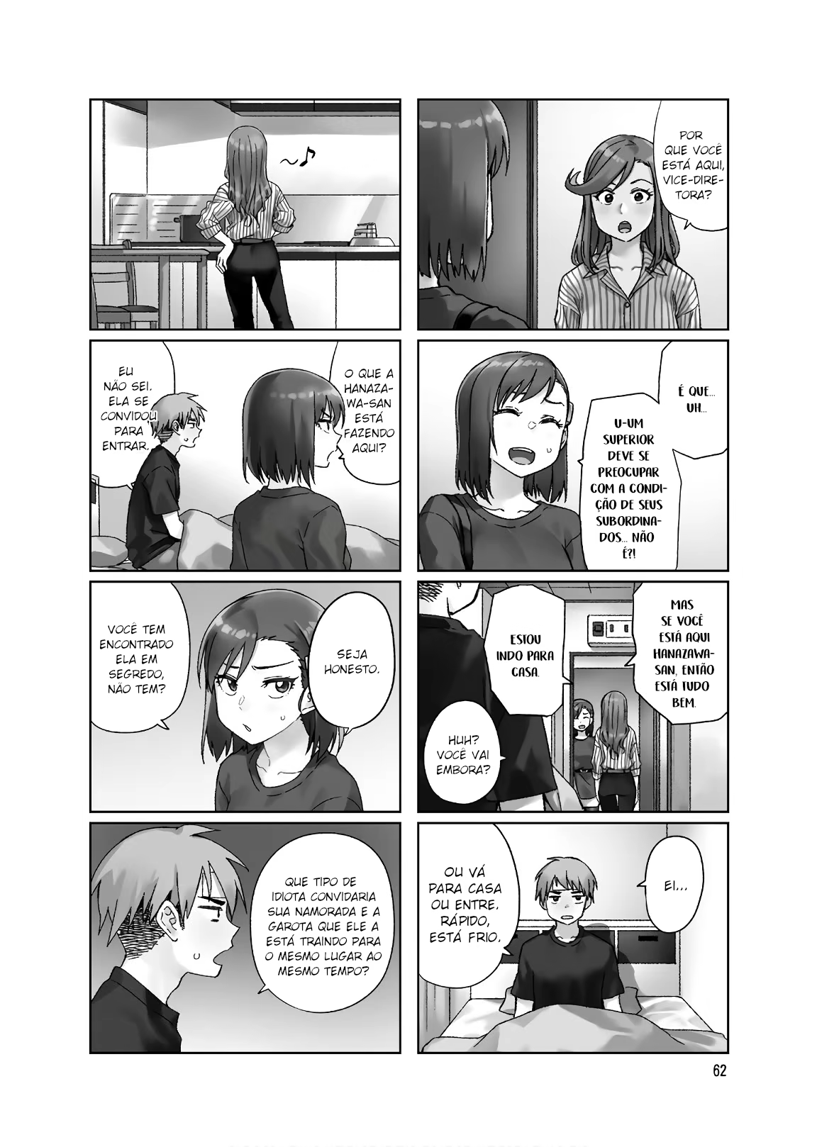 Kawaii Joushi wo Komarasetai, capítulo 36, página 3