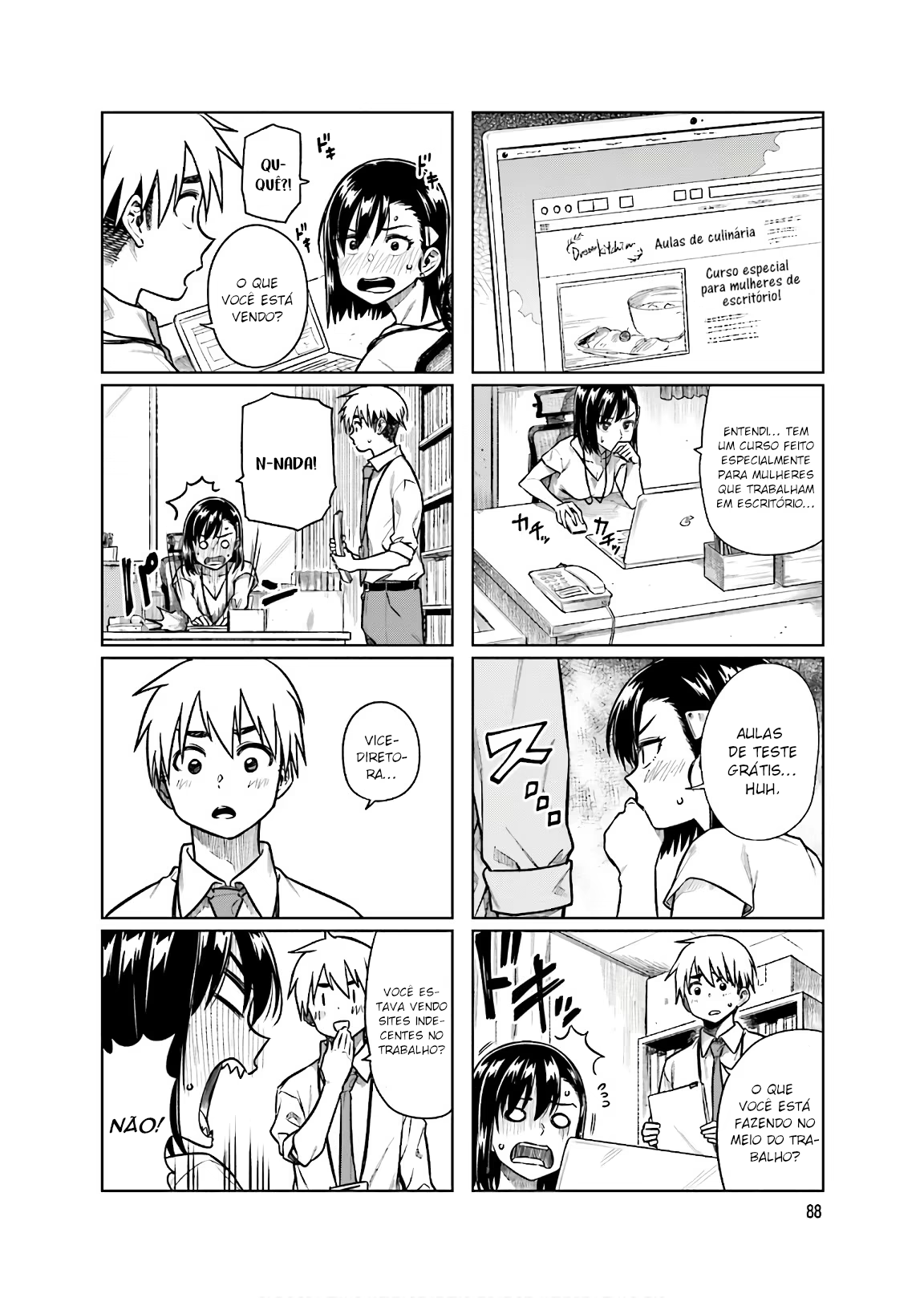 Kawaii Joushi wo Komarasetai, capítulo 39, página 3