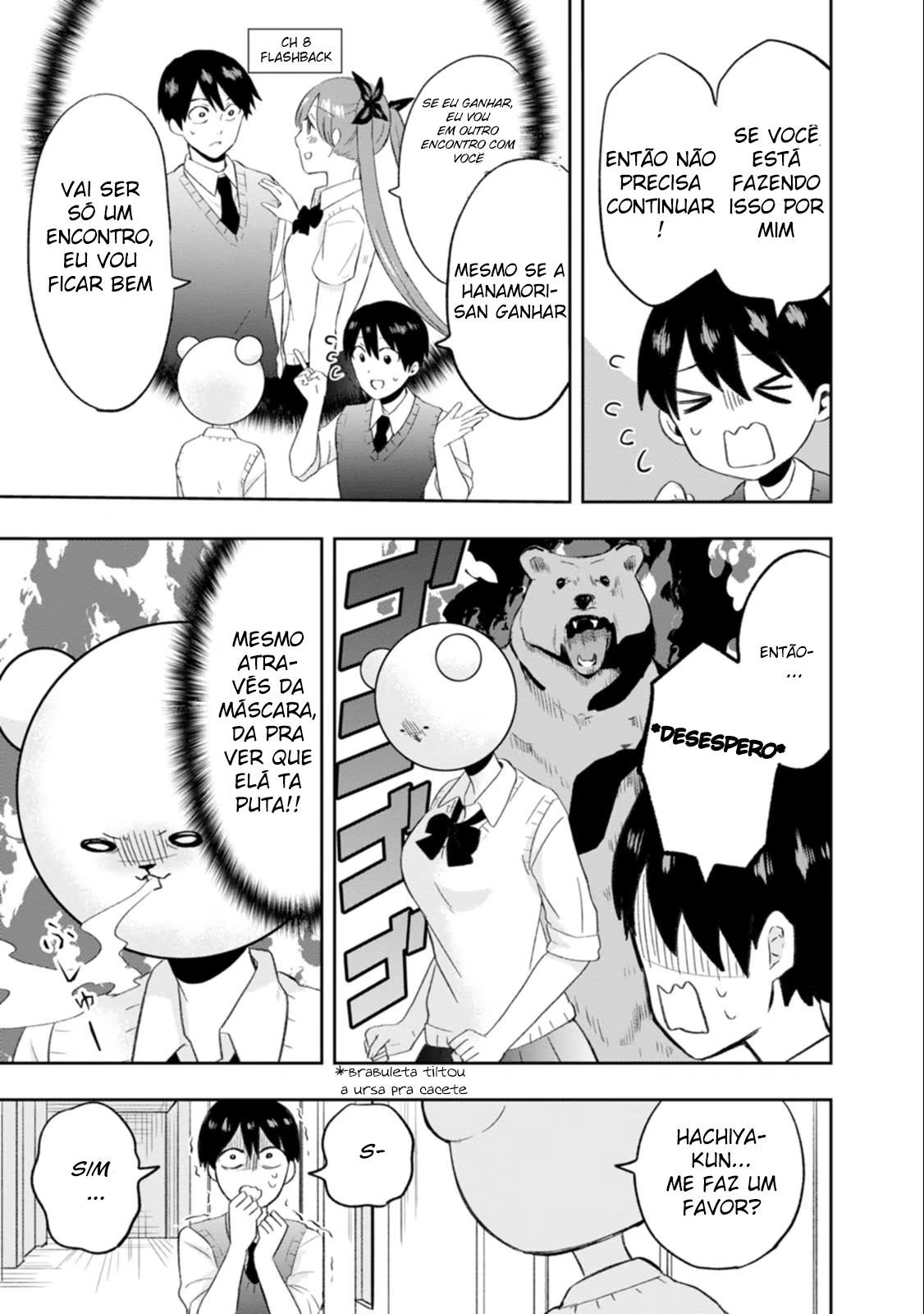 Kumakura-san to Boku, capítulo 9, página 3