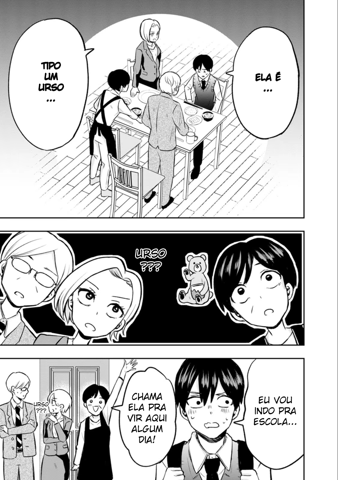 Kumakura-san to Boku, capítulo 5, página 3