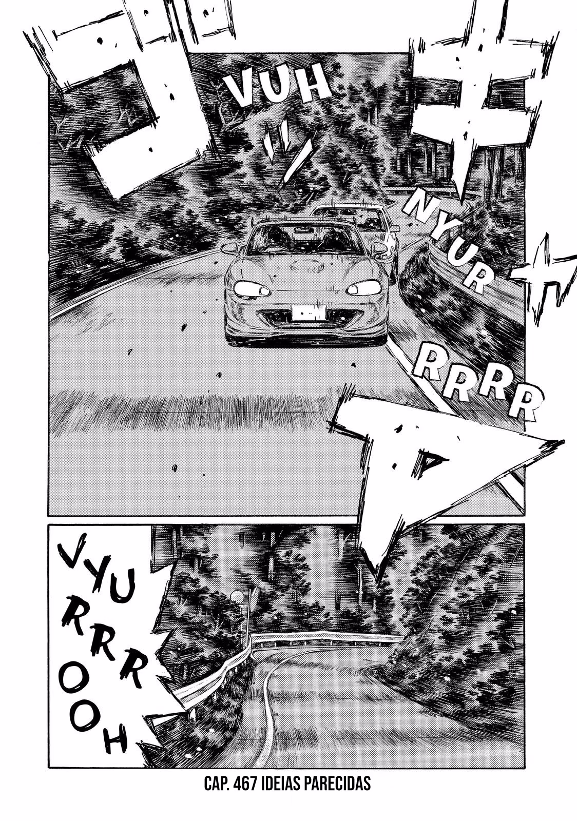 Initial D, capítulo 467, página 2