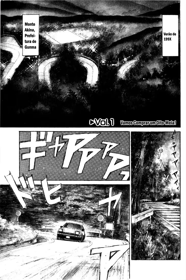 Initial D, capítulo 1, página 4