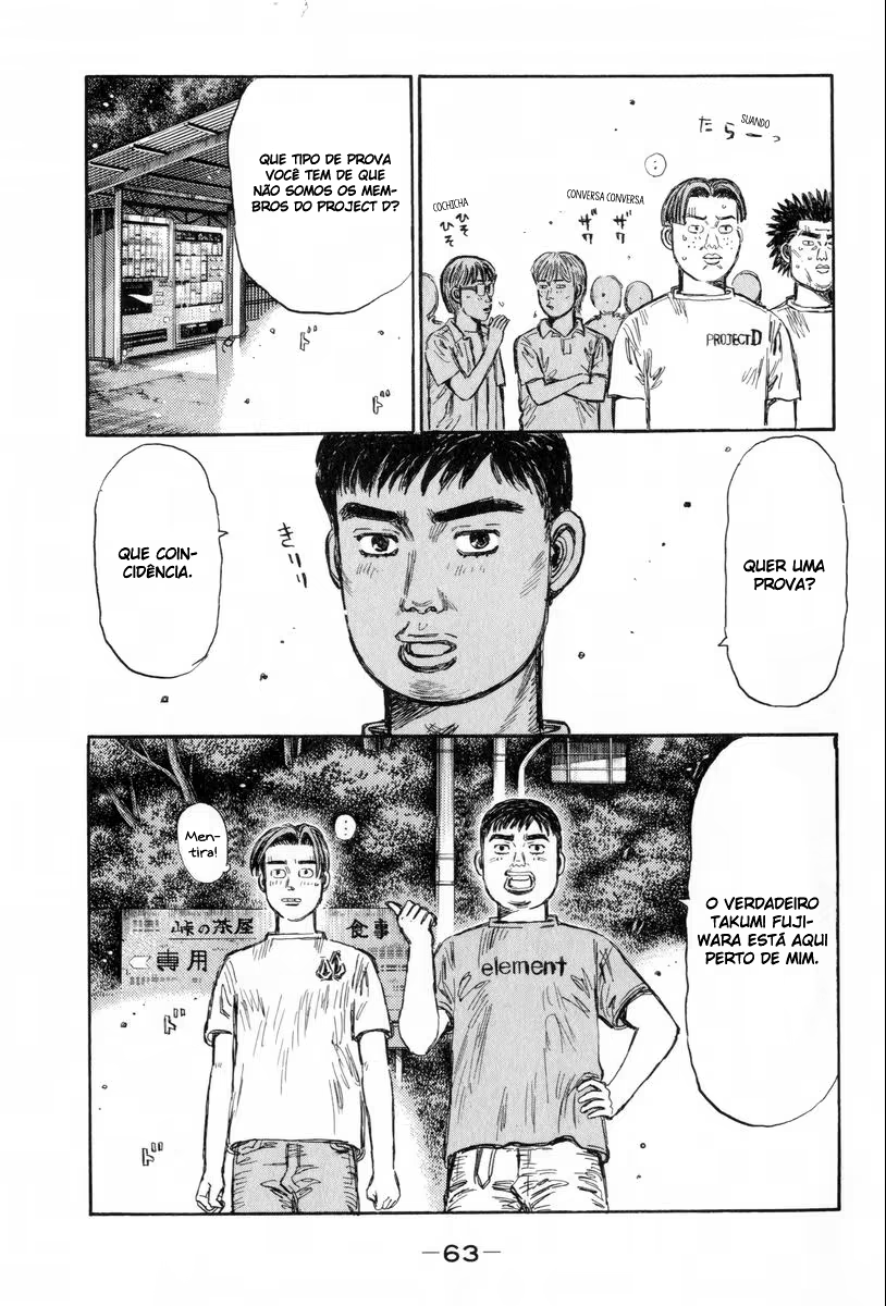 Initial D, capítulo 427, página 3