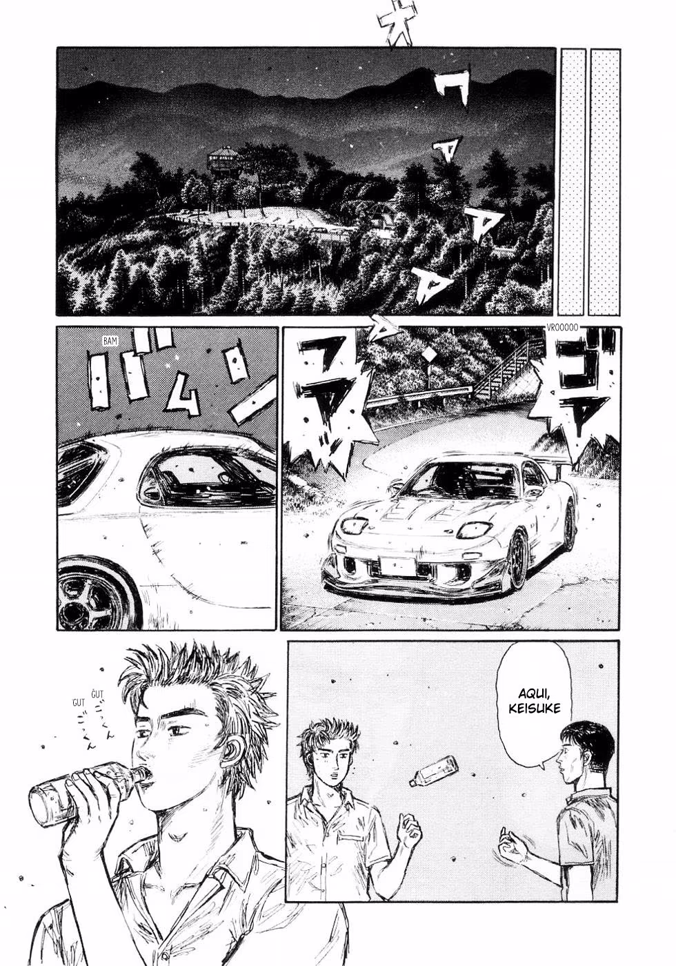 Initial D, capítulo 450, página 3