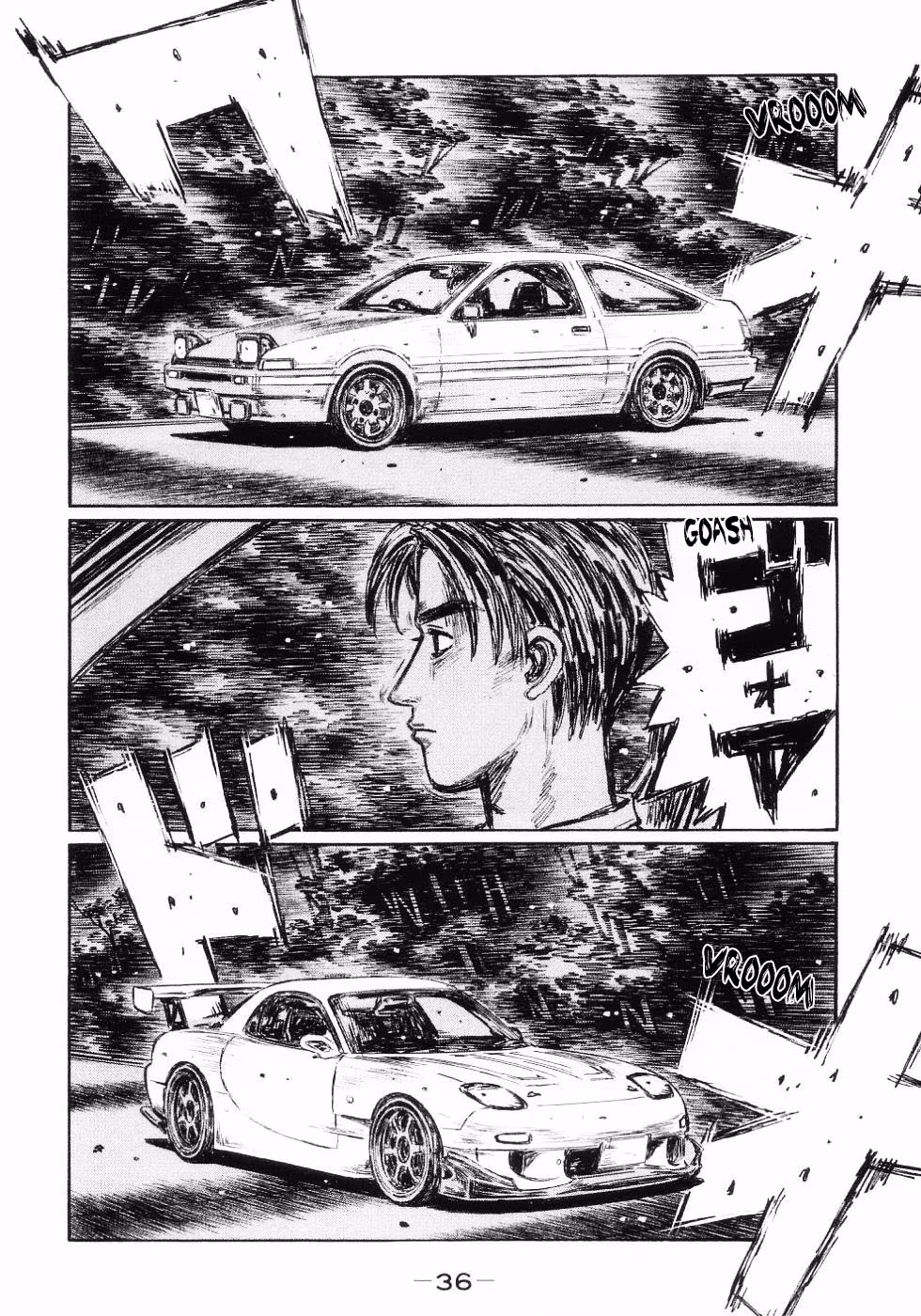 Initial D, capítulo 443, página 2