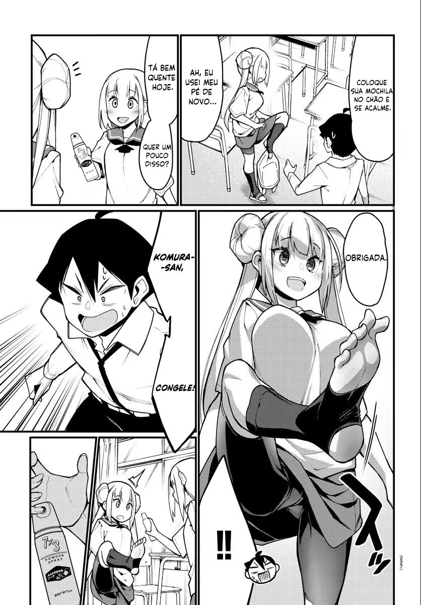 Ashi Gei Shoujo Komura-san, capítulo 30, página 4