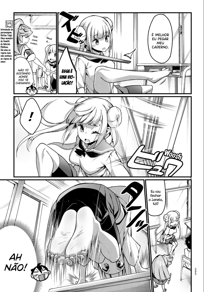 Ashi Gei Shoujo Komura-san, capítulo 15, página 4