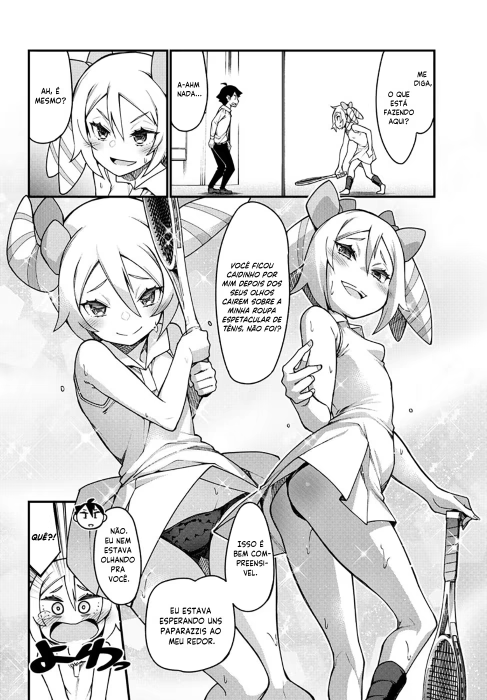 Ashi Gei Shoujo Komura-san, capítulo 32, página 3