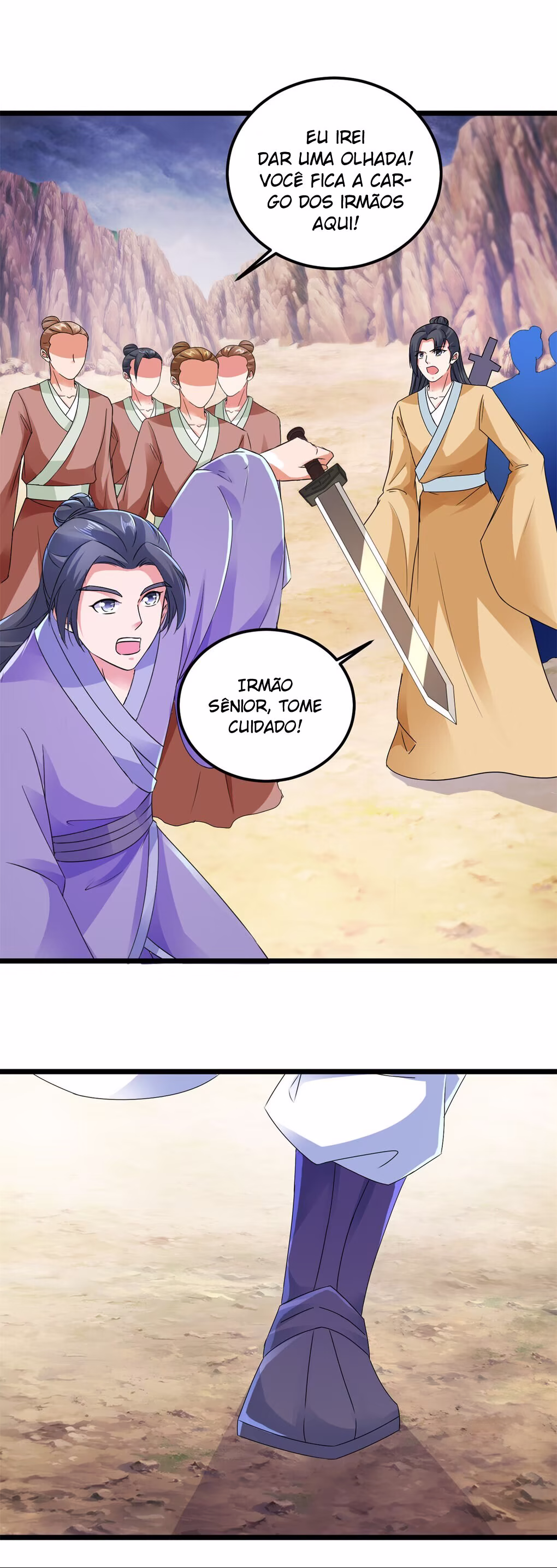 Divine Spirit Martial Emperor, capítulo 145, página 4