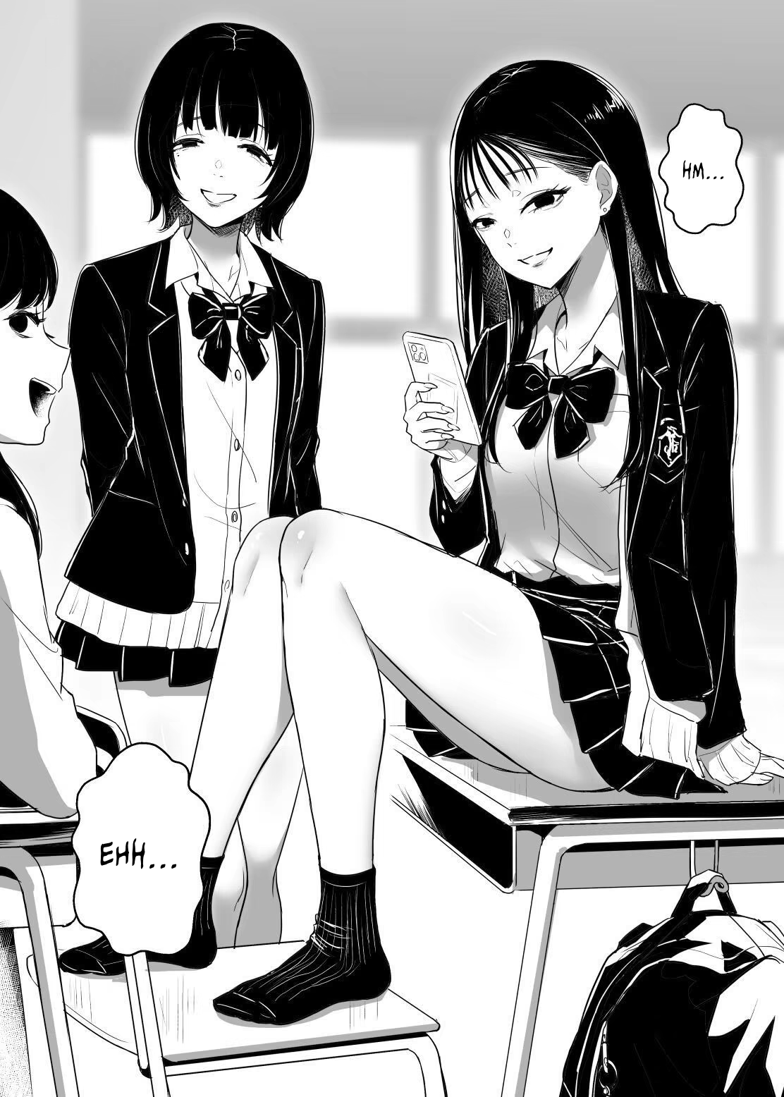 Class no Ichigun Joshi ni Moteasobareta, capítulo 6, página 2
