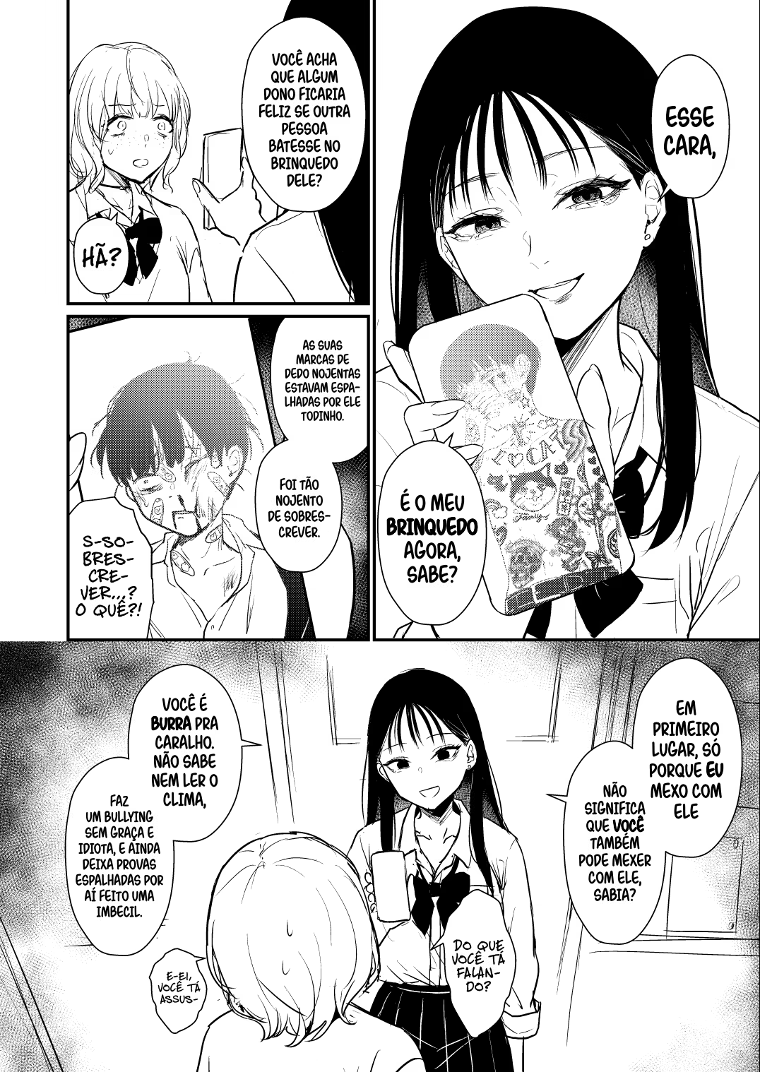 Class no Ichigun Joshi ni Moteasobareta, capítulo 15, página 4
